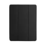 Evelatus iPad 10.2 plan&scaron;etinio kompiuterio dėklas su imitaciniu mikropluo&scaron;tu viduje, juodas