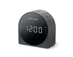 Žadintuvas radijas Muse M-185 CR &ndash; FM/MW, 0,9 col. LED ekranas, AC 230V su AAA baterijų atsarginiu maitinimu, juodas