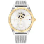 Tommy Hilfiger Unisex Watch 1782713 38mm Stainless Steel Silver