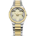 Daisy Dixon Women's DD168SGM Quartz Analogue Watch 36mm Rose Gold Grey Faux Leather