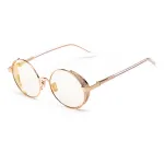 Belstaff Women's Trophy III Dora Akiniai - Juodas Rėmas, Pilki Lę&scaron;iai, 53 mm