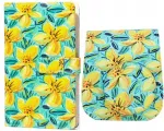 LOVEINSTANT Camera Case & Photo Album Bundle for Fujifilm Instax Mini 11 - Daffodil Pattern