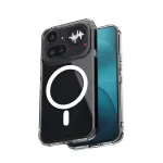 Crong Hybrid Clear Magnetic Case MagSafe, skaidrus, skirta Nothing Phone 4a Pro
