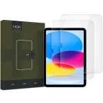 HOFI Glass Pro+ 2 vnt. paketas, skirtas Apple iPad 10.9 (10-osios kartos, 2022 m.), permatomas