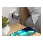 Satechi 20W USB-C PD Wall Charger, Black/Grey
