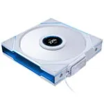 Kompiuterio ventiliatorius Lian Li UNI FAN TL LCD Wireless ARGB PWM 140mm Baltas