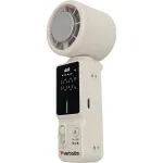 Verbatim Cool inchn&acute;Go Ice Touch Mini Handheld Fan White/Silver 32348