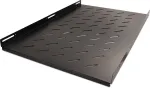 Getfort 100cm Fixed Rack Shelf 1U 19 inch Black 80kg