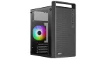 Korpusas Aerocool PGS CS-109-G-BK-v1 FRGB juodas