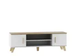 Cama TV stand LOTTA 160 2D2K Balta/sonoma