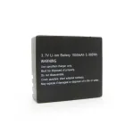 GoXtreme 1050mAh 3.7V ličio jonų baterija, skirta GoXtreme Vision DUO veiksmo kamerai