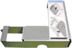 Dell 9W8C4 2,5 colio į 3,5 colio metalinis disko laikiklio adapteris su varžtais