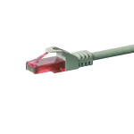 Tinklo kabelis DSIT DC-61-010 CAT6 U/UTP, 1 m, pilkas, 100% varis