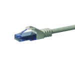 DSIT CAT6a tinklo kabelis 100% varis U/UTP 0,15 m pilkas