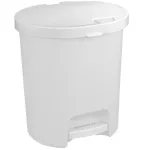 CURVER Deco Bin pedalinė &scaron;iuk&scaron;liadėžė 25L 36x41cm balta