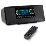 MEDION MD 89289 stereo internetinė radija DAB+ FM Bluetooth Wi-Fi Spotify Connect juoda