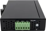 EXSYS EX-6205 8 prievadų pramoninis Ethernet komutatorius, 10/100 Mbps, DIN-bėgis, -40 iki 75&deg;C