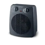 Rowenta SO2211 keraminis ventiliatorinis &scaron;ildytuvas 2000W su reguliuojamu termostatu, juodas/pilkas