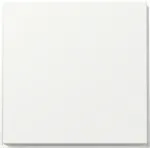 Gira TX44 svirtinio jungiklio dangtelis, tiesus, Pure White Silk Matte 349666