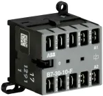 ABB B7-30-10-F-01 mini kontaktoriuss, 3 polių, 1 NO, 24-60 V AC/DC ritė, 9 A AC-3 GJL1311003R0101