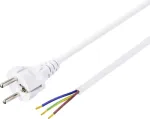 Sygonix SY-5043502 maitinimo laidas CEE 7/7 į IEC C13 baltas 1,5 m