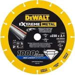DEWALT DT40255-QZ EXTREME pjovimo diskas 125 x 1,0 x 22,23 mm metalui ir nerūsėjančiam plienui