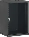 Intellinet 19 inch sieninis spintos spintelė, Basic Line, 15U, 400 mm gylio, juoda RAL 9005 716710