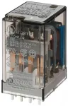 Finder 55.14.9.012.0000 pramoninis relė - 12 V DC ritė, 4 perjungimo kontaktai, 7 A