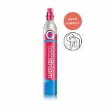 SodaStream Quick Connect CO2 balionas 425 g (rožinis)