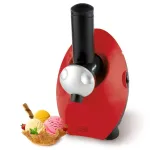 Trebs 99283-B ledų ir &scaron;erbeto gaminimo aparatas su &scaron;aldymo dubeniu, 1,5 L, raudonas