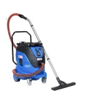 Nilfisk ATTIX 44-2L &scaron;lapio ir sauso siurblys, 42 L, 1200 W, Push&Clean, juodas/mėlynas