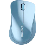 CANYON MW-11, 2.4 GHz belaidė pelė, 3 mygtukai, DPI 1200, maitinimas AAA*2 vnt., mėlyna 67*109*38 mm 0.063 kg