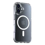 Permatomas dėklas Torras DIAMOND-MAG SERIES, skirtas iPhone 16, MagSafe suderinamas