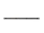 Patch panel Lanberg PPS6-0024-B 24 prievadų, 0,5U, ekranuotas, Cat6