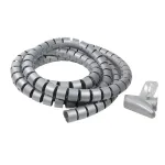 Kabelių ri&scaron;imo spiralė LogiLink KAB0013 sidabrinė 2500 mm