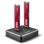 Axagon ADSA-M2C SuperSpeed USB-C 10Gbps dviejų M.2 NVMe dokas