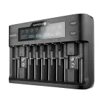 everActive UC-800 baterijų kroviklis cilindriniams Li-ion ir Ni-MH elementams