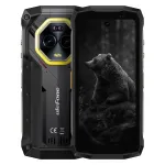 Ulefone Armor Mini 20 i&scaron;manusis telefonas, 4,7 colio, Helio G99, 8GB RAM, 256GB, 6200 mAh, Android 14, juodas