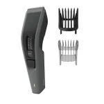 Philips Hairclipper Series 3000 HC3525/15 plaukų kirpimo ma&scaron;inėlė, savaime galandami metaliniai a&scaron;menys, 0,5&ndash;23 mm, 13 ilgio nustatymų, 41 mm a&scaron;menys, tinklas/akumuliatorius, 45 min., juoda/pilka