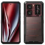Oukitel WP300 5G mobilusis telefonas, 6,8 col., 12 GB RAM, 512 GB, 16000 mAh, IP69K, Android 15, raudonas