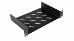 Equip fiksuota lentyna 10 inch, 1U, 150 mm, juoda