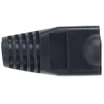 Equip kabelio apsauginis gaubtas, juodas, RJ-45, 28 mm, 105 g, 100 vnt.