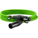 R&Oslash;DE XLR3M-G garso kabelis 3 m XLR žalias