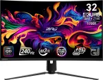 Monitorius MSI MPG 321CURX QD-OLED 31,5 col. 4K UHD juodas