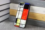 Apsauginis dėklas iKins Apple iPhone 8/7 Mondrian Black