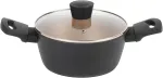 Puodas Russell Hobbs RH01669BEU7 20 cm, juodas, nerūdijančio plieno vidus