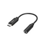 Hama 00205282 USB-C į 3,5 mm lizdo laidas, juodas