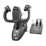 Thrustmaster TCA Yoke Pack Boeing Edition, juodas, pilkas, USB kovos vairalazdė, skirta PC, Xbox, Xbox One, Xbox One S, Xbox One X, Xbox Series S, Xbox Series X