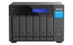 QNAP TVS-H674T-I5-32G NAS / saugojimo serveris bok&scaron;tinis Intel&reg; Core&trade; i5 i5-12400 32 GB DDR4 HDD QNAP QTS Juoda
