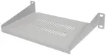 Intellinet 10 colių konsolinė lentyna, 1U, gylis 150 mm, ventiliuojama, maks. 25 kg, pilka, trejų metų garantija